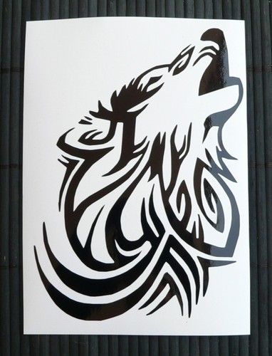 Adesivo lupo cane - lupo, wolf