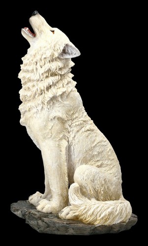 Lupo figura grande bianco - lupo,
