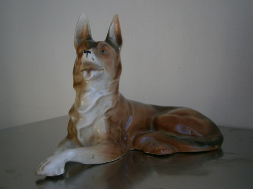Statua ceramica art - statua, cane