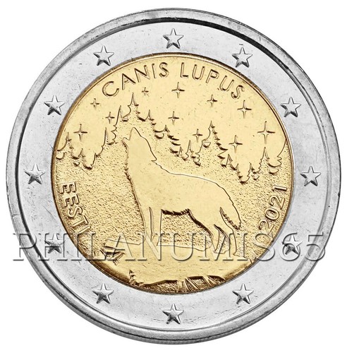 Estonia 2021 euro - 2, cane