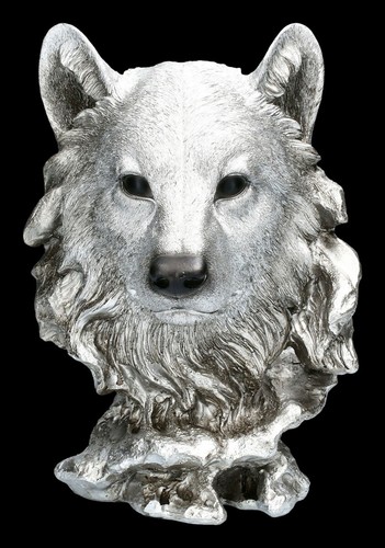 Testa lupo busto - lupo,