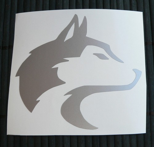 Adesivo lupo cane wolf - adesivo,